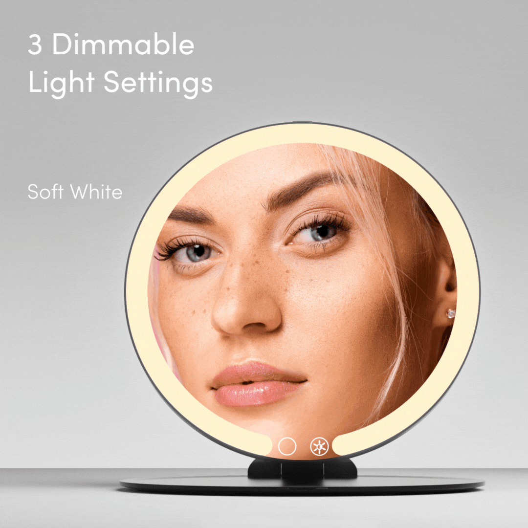 Abigail LED Travel Mirror
